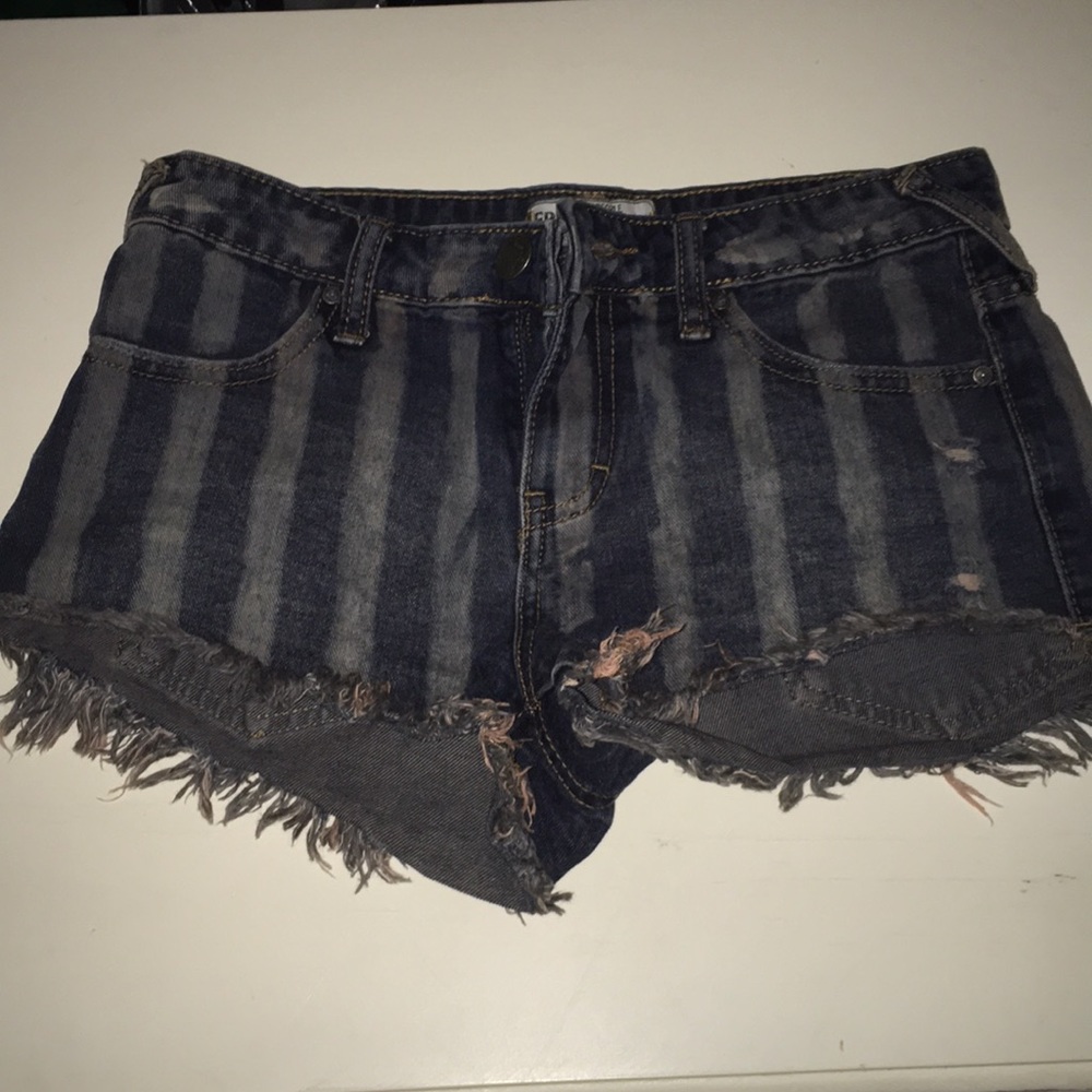 Free people jean shorts